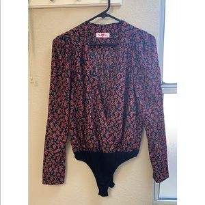 Floral bodysuit